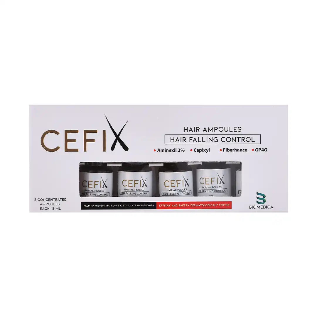 CEFIX Hair Ampoules 5 vial *5 ML