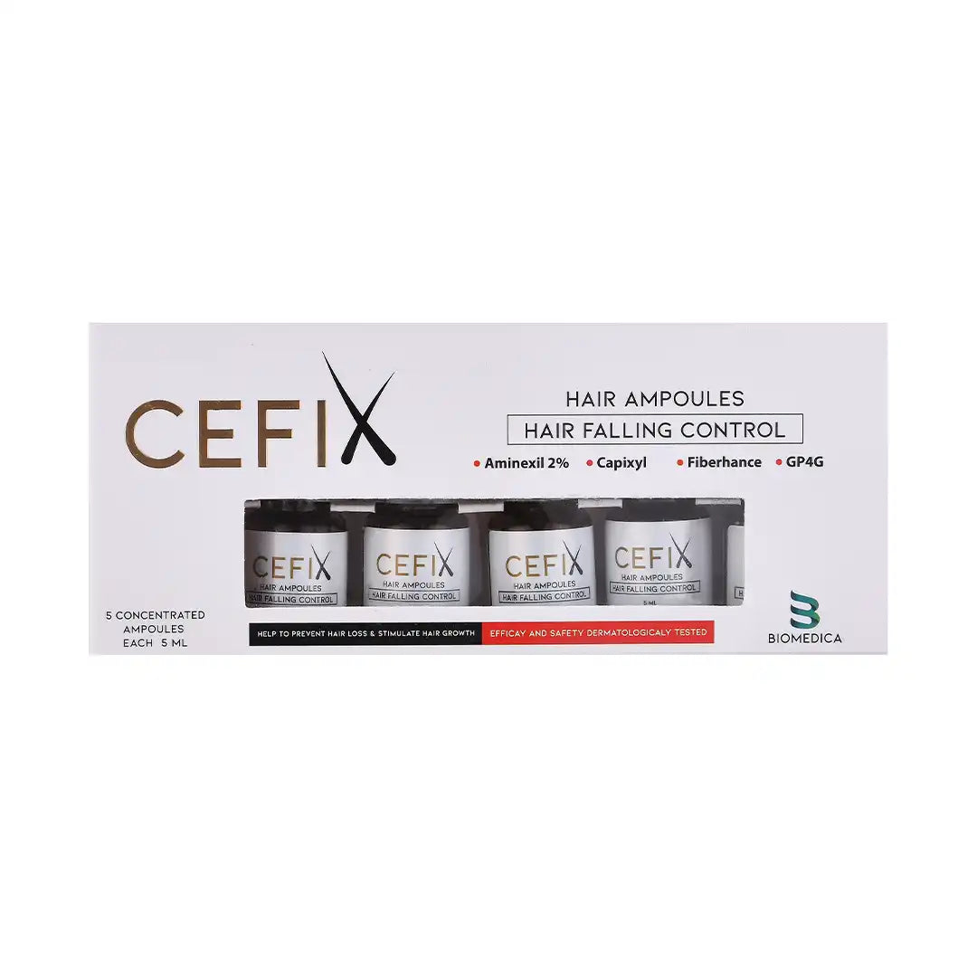 CEFIX Hair Ampoules 5 vial *5 ML