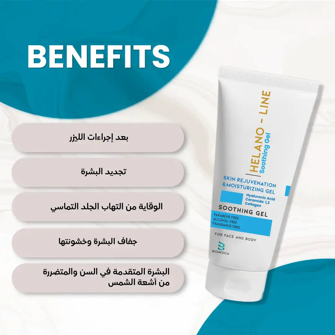 Helano Line HELANO-LINE SOOTHING GEL 75 gm – Biomedica