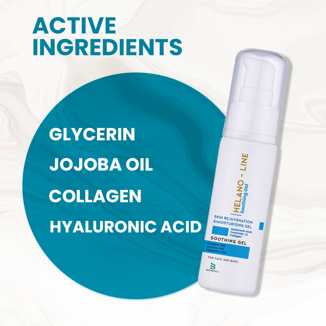 Helano Line HELANO-LINE SOOTHING GEL 50 gm – Biomedica